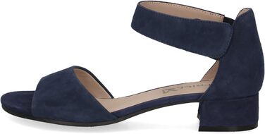 Босоніжки жіночі CAPRICE на підборах зі шкіри замші Ocean Suede, 40 EU
