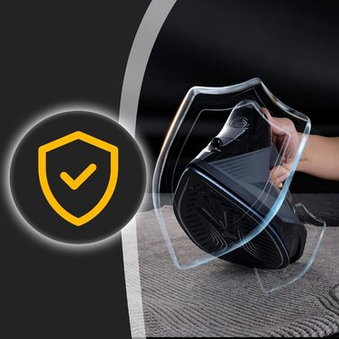 Професійний парогенератор Retoo 2200 Вт з керамічною підошвою, 15-20 г/хв подачею пари, 450 мл резервуар, функціями самоочищення, розпилення, антинакип та стоп-крапель