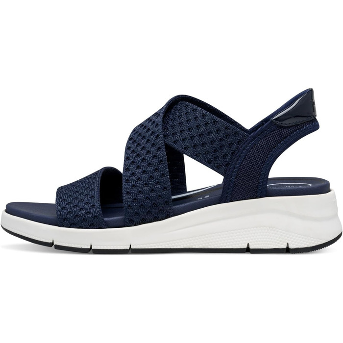 Босоніжки жіночі Tamaris 8-88724-44 Wide Fit, сині (38 EU) - Широка повнота
