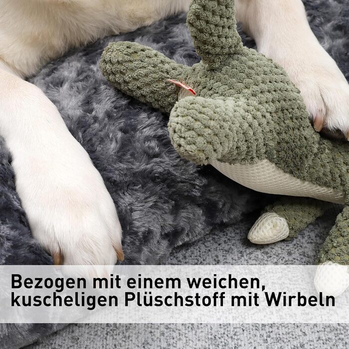 Килимок для собак KSIIA, великий, 90x60 см, антиковзаюча підставка, дихаючий, для великих та середніх собак, легко миється (темно-сірий)