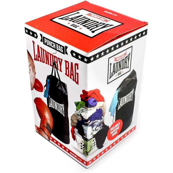 Кошик для білизни Punching Bag SUCK UK – мішок для прання, подарунок, боксерський мішок