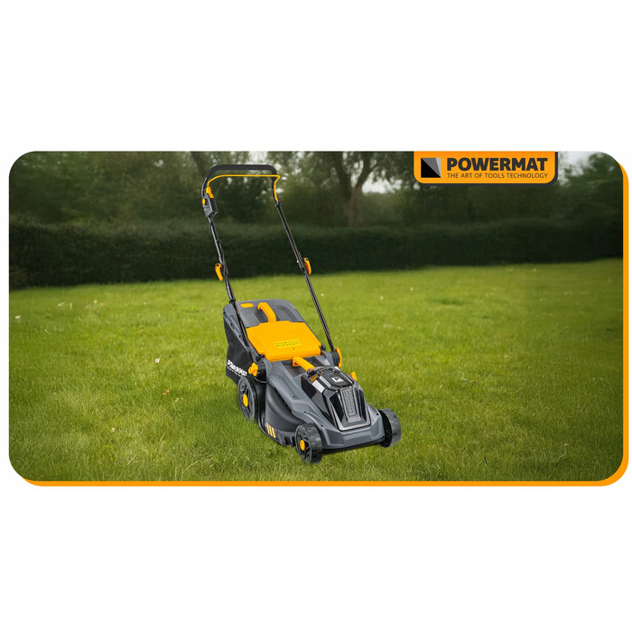 Акумуляторна газонокосарка Powermat 38 см
