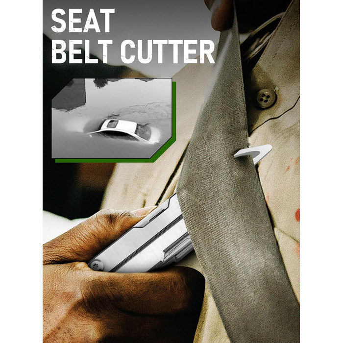 Мультитул BIBURY Mini 10-в-1: кусачки, пінцет, склобій, інструмент для кемпінгу та відпочинку на природі