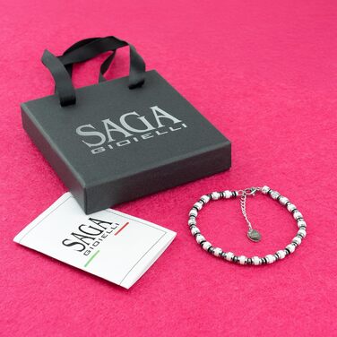 Браслет чоловічий SAGA GIOIELLI з нержавіючої сталі, кольорові сталеві диски, браслети для чоловіків, чоловічий браслет MULTICOLOR E CRISTALLI