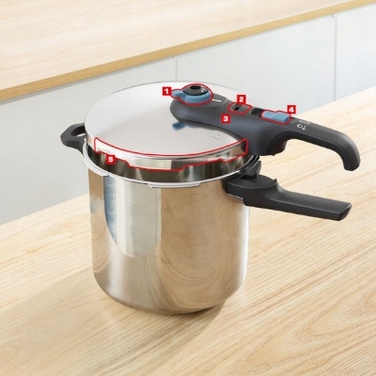 Мультипільча-скороварка Tefal, 6 л, чорна
