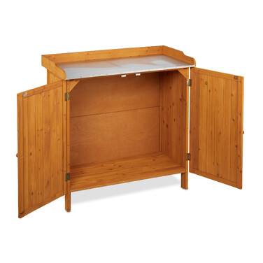 Relaxdays Plant Stand with Under-Shelf