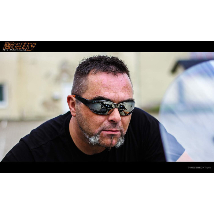 Мотоокуляри Helly No.1 Bikereyes i-cut – сонцезахисні, антизапотівальні, вітрозахисні, ударостійкі, для мотоциклістів