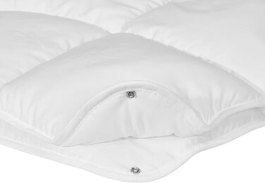 Irisette Lotte 4-Season Duvet - Made in Germany - Quilted Comforter with Top Cool Fabric, washable at 95 degrees, includes storage bag, 135 x 200 cm, white, Öko-Tex Certified 135 x 200 cm 4-Season Duvet
