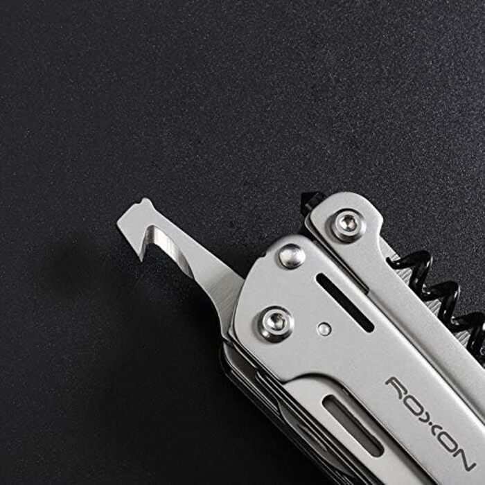 Roxon Storm 16-in-1 Multifunction Tool - Unisex Adult Silver Multitool - S801