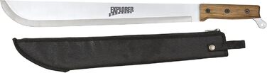 55 cm Machete, light handle, with sheath (age 18+ required!)
