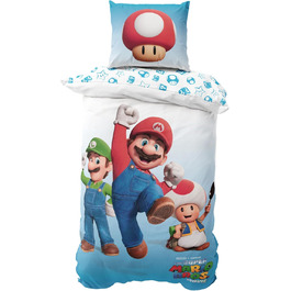 Комплект постільної білизни 135x200, Addams, Mario (Мікрофібра)