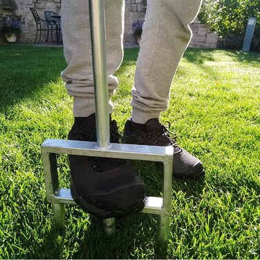 Thick Green Garden Fork Aerator Lawn Aerator Aerating Fork Aerator Lawn Sanding Improved Quality