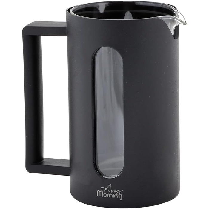 French Press Any Morning: кавоварка френч-прес з нержавіючої сталі, 600 мл | Для свіжого фільтрованого кави та Cold Brew