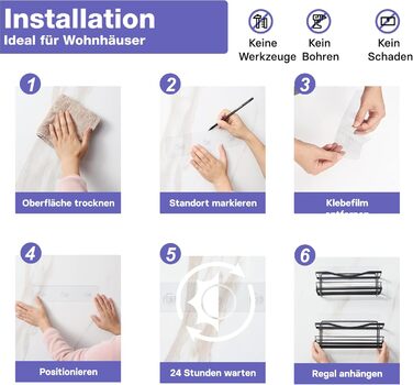 Дзеркальна поличка для душу KINCMAX з нержавіючої сталі без свердління (2 шт.)