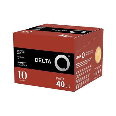 Кавові капсули Delta Q Espresso, інтенсивність 8, смак смажених горіхів та фруктів, 100 капсул