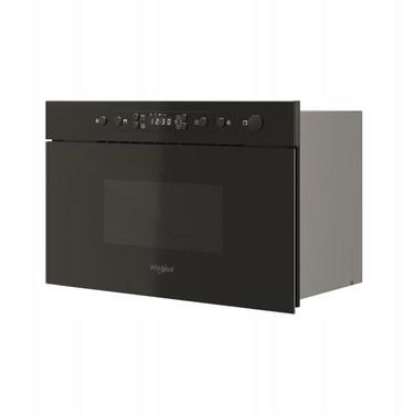 Вбудована мікрохвильова піч Whirlpool MBNA920B, чорна, 750 Вт, 22 л, з грилем
