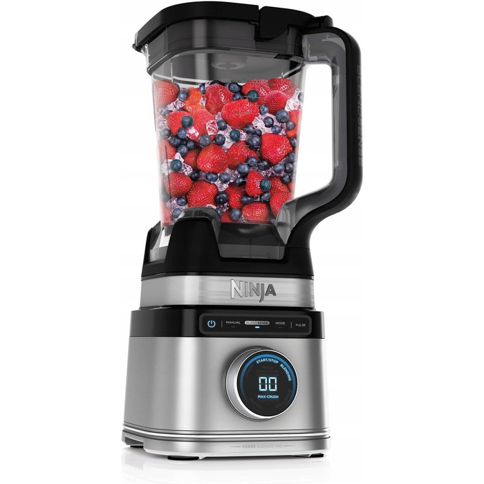 Стаціонарний блендер Ninja TB201EU, 1200 Вт, сріблястий/сірий