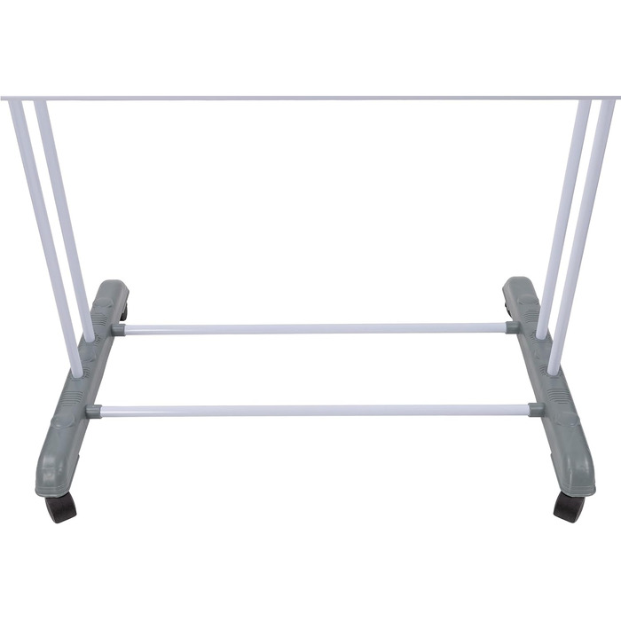 Сушарка для білизни H&F Turmwäscheständer 4-ярусна на колесах з гальмами, 170 см, до 40 кг