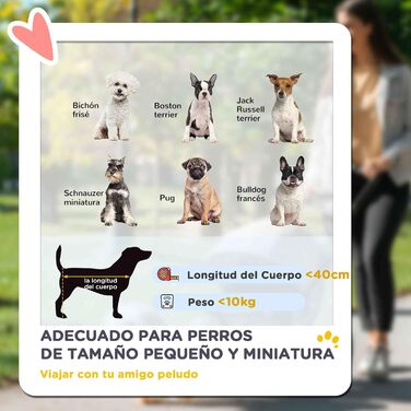 Візок для собак PawHut: компактний, з універсальними колесами, ременем безпеки та знімним килимком. Сірий, 80x48,5x106 см