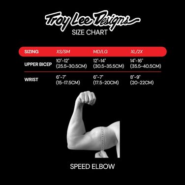 Захисні налокітники для велосипедистів TLD Speed, розмір M/L, чорні