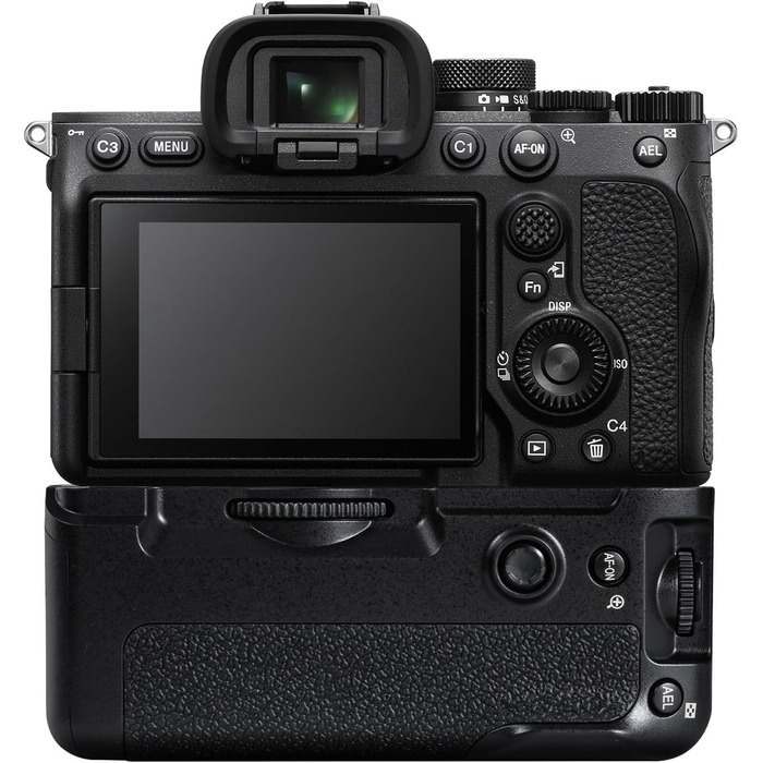 Надійний вертикальний хват (Battery Grip) VG-C4EM для камер Sony A7R V, A7R IV, A9 II, A7 IV, A7S III, A1. Замінник оригінального вертикального хвата Sony, сумісний з акумулятором NP-FZ100.