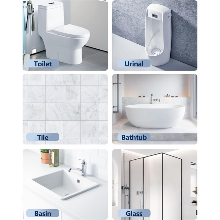 Electric Toilet Brush and Holder, Leebein Electric Toilet Bowl Scrubber Kit with 8 Replaceable Brush Heads, Disposable Toilet Brush with 6 Cleaning Refills, 2 Grout Brushes (Replacement Brush 36)