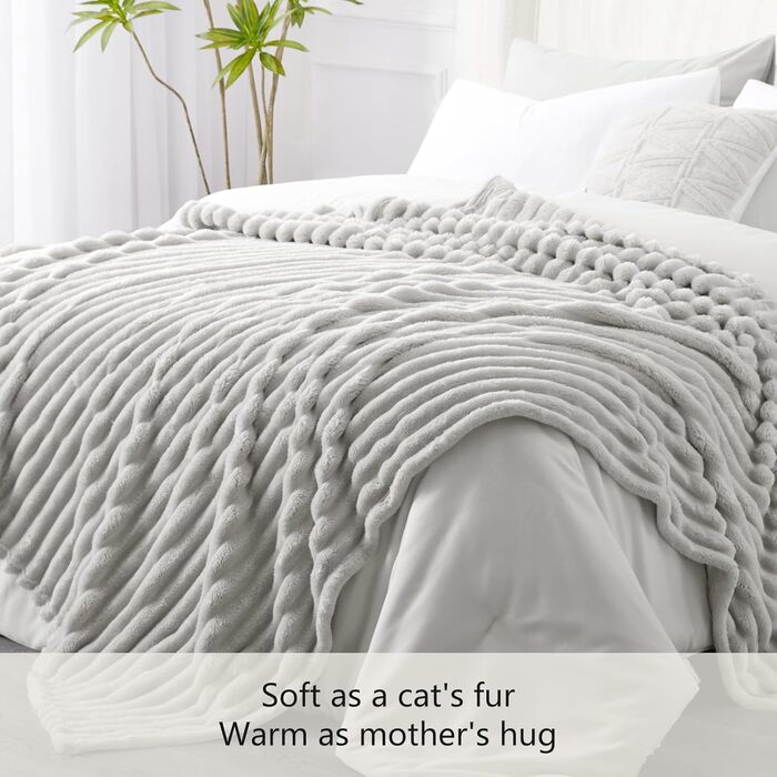 Плед Руйкасі Флашевий, 150x200 см, зелений: теплий, м'який плед для дому, дивану, декору інтер'єру