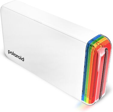 Polaroid Hi-Print 2-ге покоління: Bluetooth-принтер для фотографій 2x3 дюймів (білий) + фільм