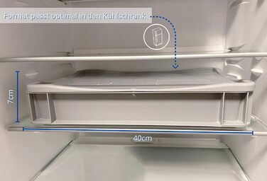 Pizza Ball Box (40 x 30 x 7 cm) for pizza dough, reusable box for pizza (reusable packaging), including dough scraper, complete set (2x box, 1x lid)
