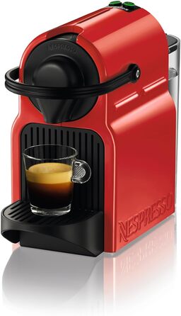 Кавомашина Nespresso Inissia від Krups, червона, для кавових капсул YY5506FD