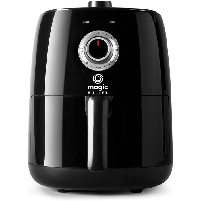 Електрична фритюрниця без олії Magic Bullet MBA021B, 2.5л, 80-200°C, 1300W, чорна