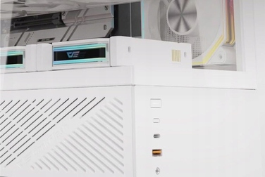 Корпус для комп'ютера darkFlash DY460 White ATX, 4x ARGB вентилятори, USB-C