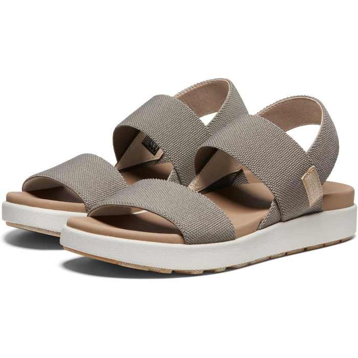Босоніжки жіночі Keen Elle Backstrap 38.5 EU Brindle Birch - зручні сандалі для активного відпочинку