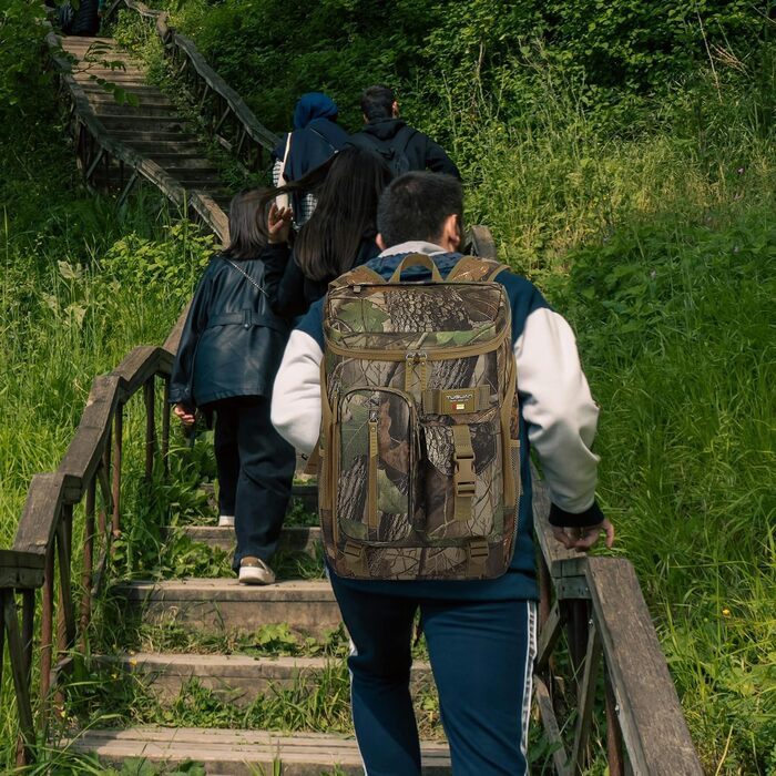 Рюкзак-холодильник TUGUAN 30L: терморюкзак для пікніка, кемпінгу та пляжу (камуфляж)