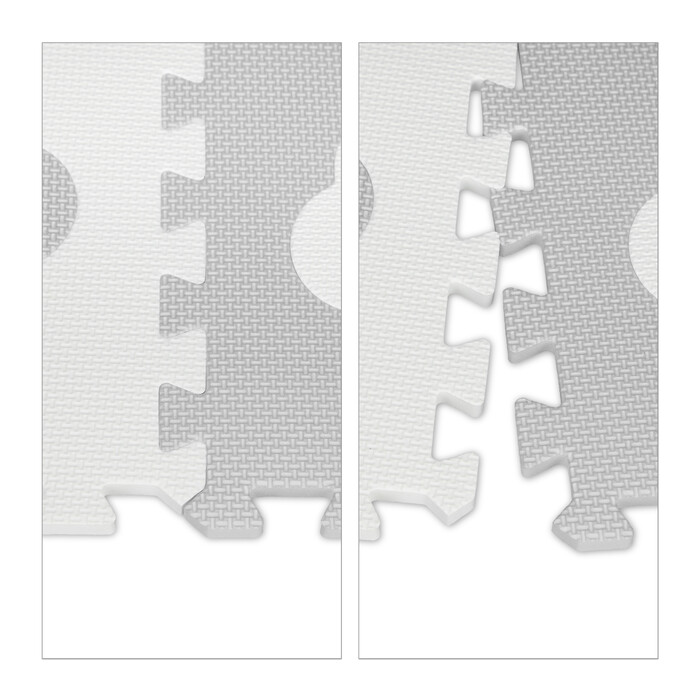 Relaxdays 18-piece Puzzle Mat Cloud