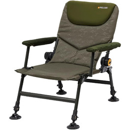 Крісло рибальське Prologic Inspire Lite-Pro Recliner з підлокітниками, крісло для риболовлі, кемпінгове крісло