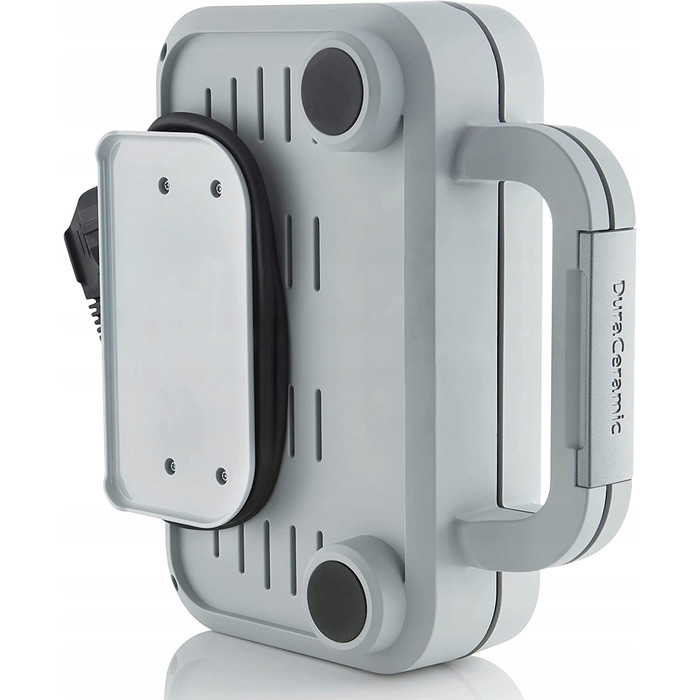 Вафельниця Breville DuraCeramic VST072 850 Вт, сріблястий/сірий