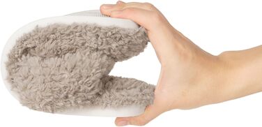 Домашні тапочки Dokela для жінок та чоловіків, м'які, з піною пам'яті, з штучним хутром, зручні, антиковзаючі, для дому, спальні (46/47 EU, Хакі)