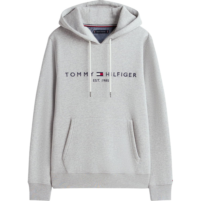 Чоловічий світшот Tommy Hilfiger MW0MW11599 сірого кольору (Cloud Htr), розмір 3XL