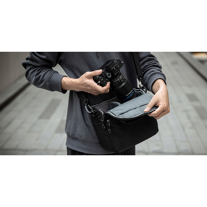 Фотосумка-слінг K&F Concept Camera Sling Bag, 5 л — чорна