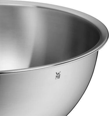 Кухонна пасирувальна млинка WMF Gourmet 19 см, нержавіюча сталь Cromargan, 3 насадки, набір із мискою, багатофункціональна, розбірна, 4 предмети