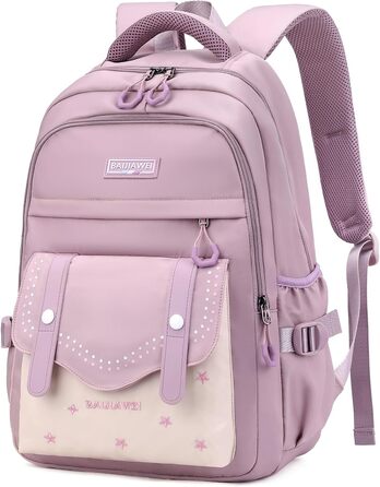 Шкільний рюкзак для дівчаток-підлітків, 2025, великий, для гімназії, старшої школи, 30L, фіолетовий