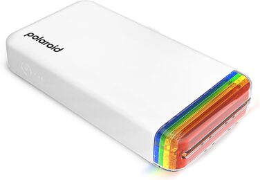 Polaroid Hi-Print 2-ге покоління: Bluetooth-принтер для фотографій 2x3 дюймів (білий) + фільм
