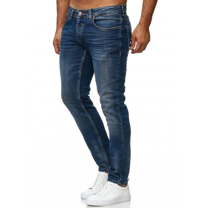 Чоловічі джинси Tazzio Slim Fit Stretch Denim 16533 (33W/36L, блакитні)