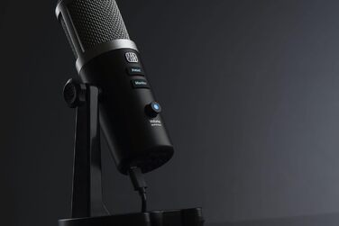 PreSonus Revelator USB-Конденсаторний мікрофон для запису, подкастингу та стрімінгу з програмним забезпеченням Revelator