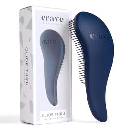 Crave Naturals Glide Thru - щітка для розчісування волосся для дітей та дорослих, блакитна