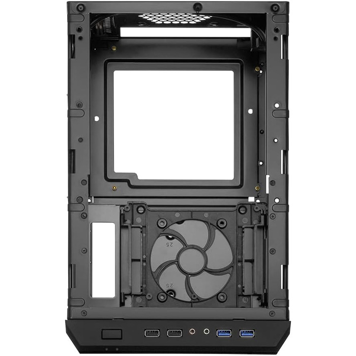 Sharkoon QB One: Компактний корпус ПК Mini-ITX, чорний, 2x USB 3.0/2.0