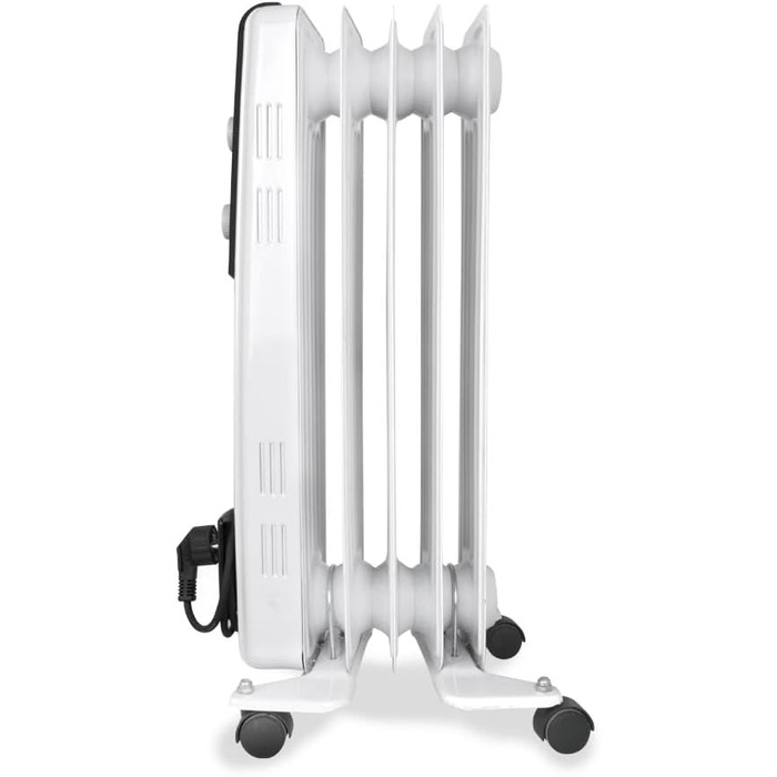 Радіатор масляний Orbegozo RF 2500, 1000 Вт, білий, модульна конструкція з 11 елементів