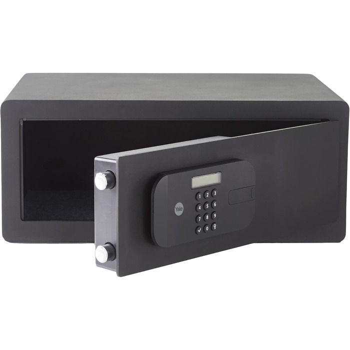Сейф Yale YSEB400EG1 електронний з LCD-дисплеєм, сталевий, 38.5л, захист від взлому