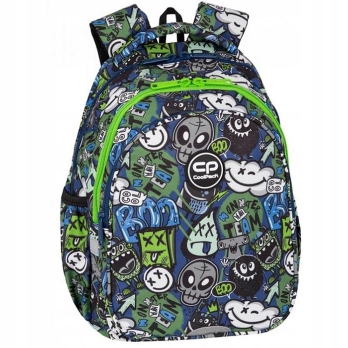 Великий шкільний рюкзак CoolPack багатокомパートментний, 21 л, з відділенням для ноутбука